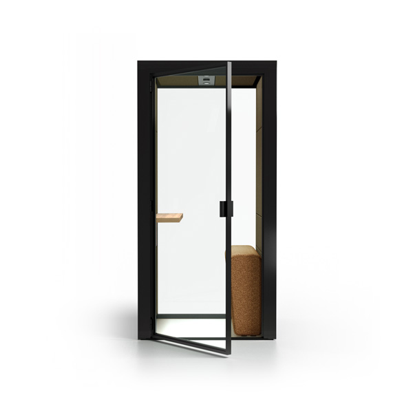 Phone Pod with Shelf and High Seat