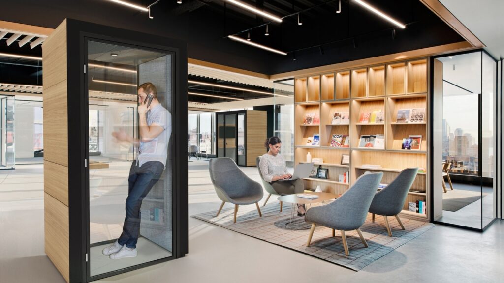Phone Pod Workplace Acoustics