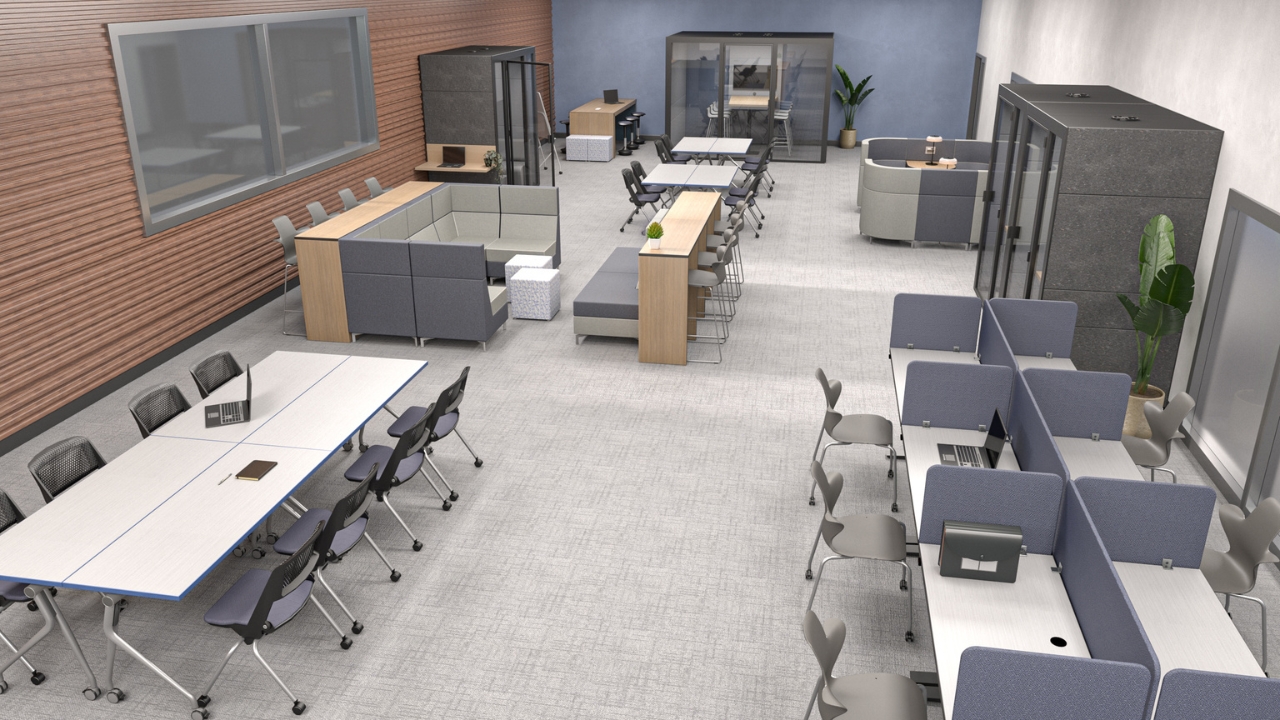 Higher Education Design Support Rendering