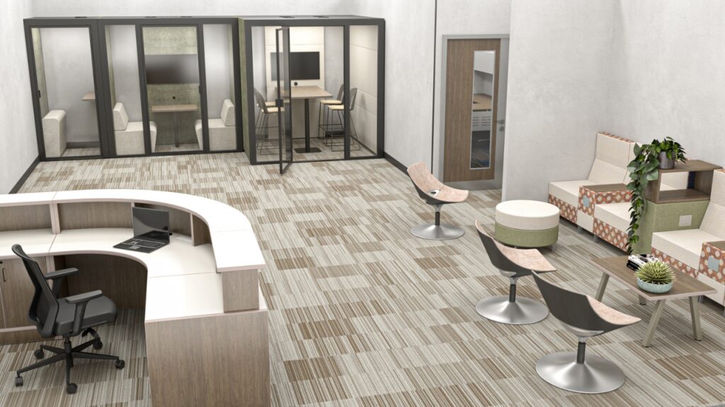 Office Design Support Rendering