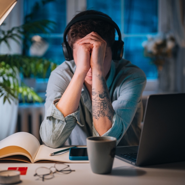 Workplace Burnout (Canva)