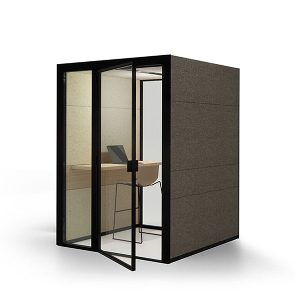 Eco Work L with Cafe Height Table